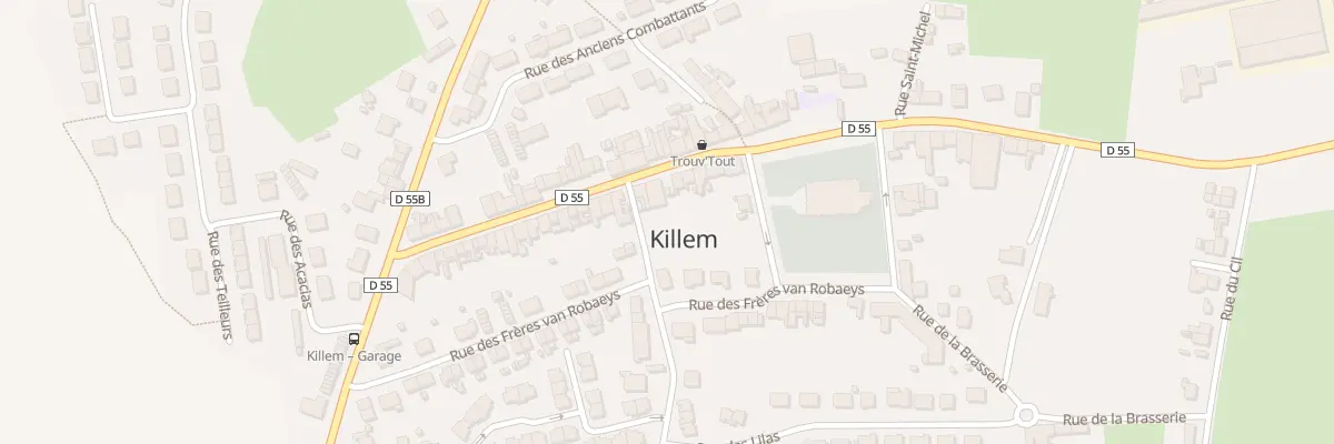 Plan du 48B Rue St Michel à Killem