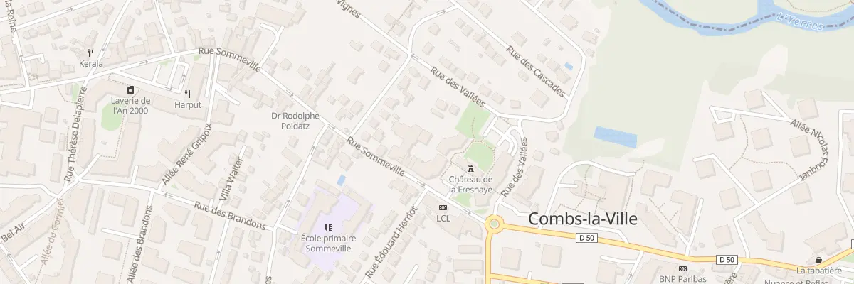 Plan du 66 Rue Sommeville à Combs-la-Ville