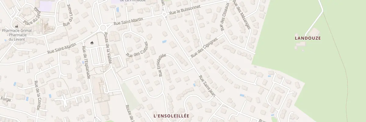 Plan du 24 Rue St Jean à Luc-la-Primaube