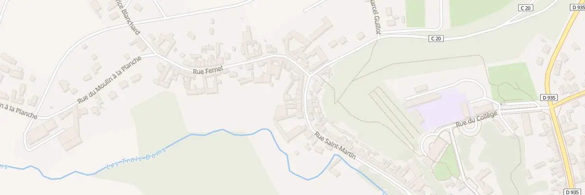 Plan du 11 Rue Saint-martin à Montdidier