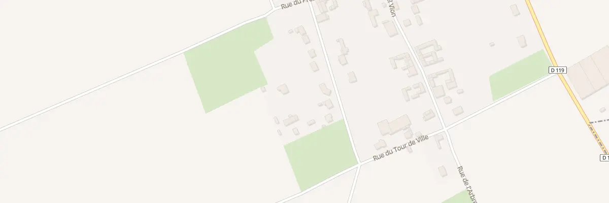 Plan du 14 Rue des Bouloirs à Hénencourt