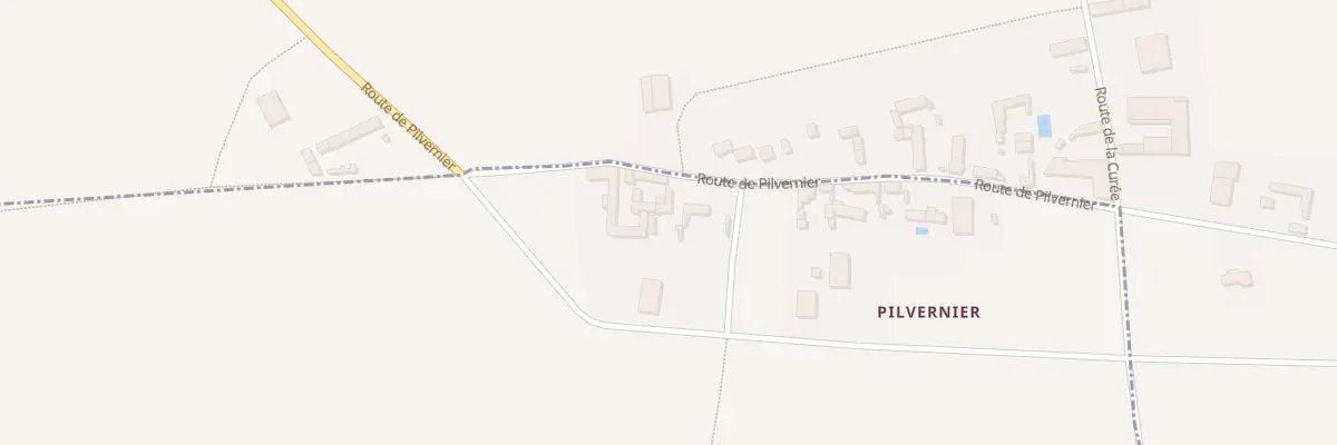 Plan du 25 Ham de Pilvernier à Gironville
