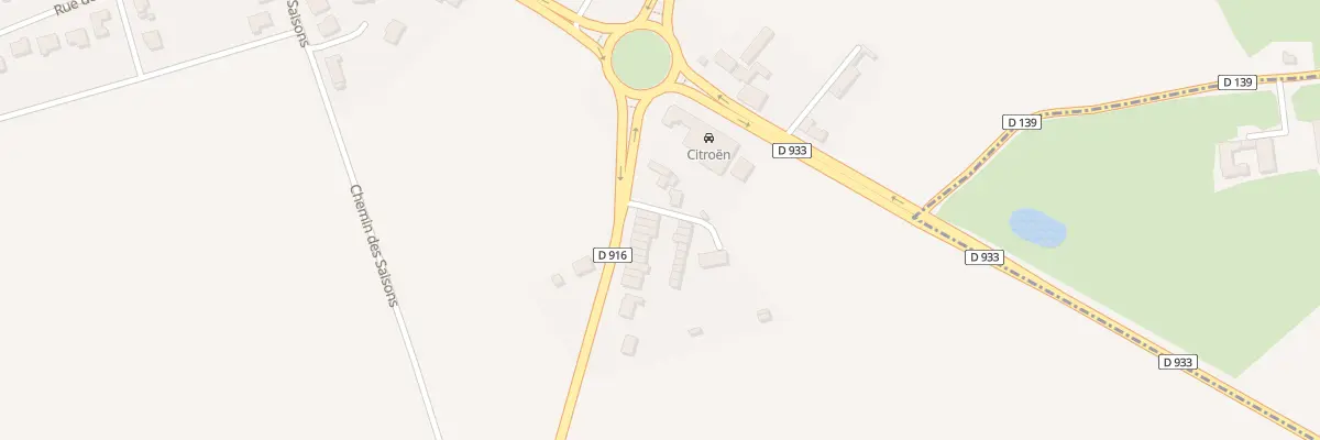Plan du 5 Rte d’Hazebrouck à Saint-Sylvestre-Cappel