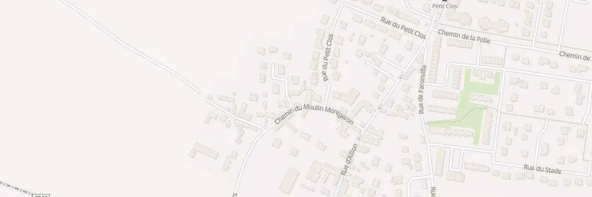 Plan du 12 Rue du Moulin de Montgermont à Boissise-le-Roi
