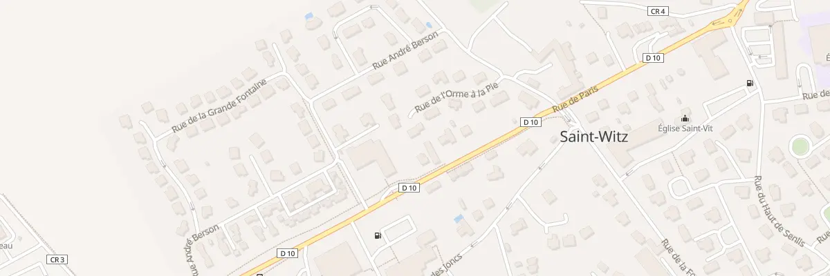 Plan du 9 Rue de l’Orme a la Pie à Saint-Witz