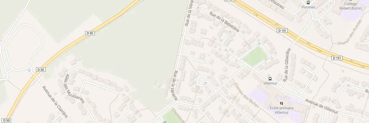 Plan du 90 Rue de la Vènerie à Nandy
