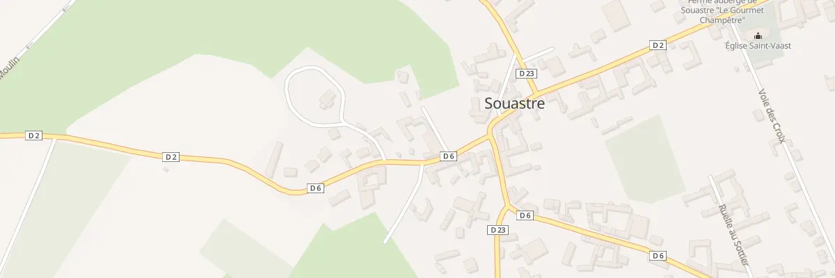 Plan du 3 Rue de Pas En Artois à Souastre