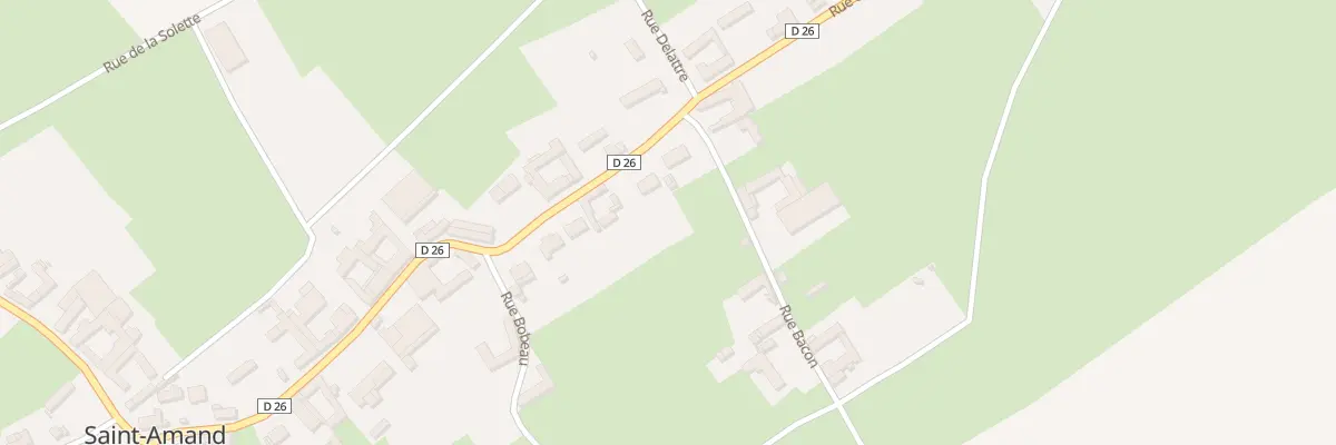 Plan du 22 Rue de Pommier à Saint-Amand