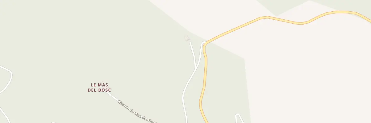 Plan du 5056A Le Mas Del Bosc à Balaguier-sur-Rance
