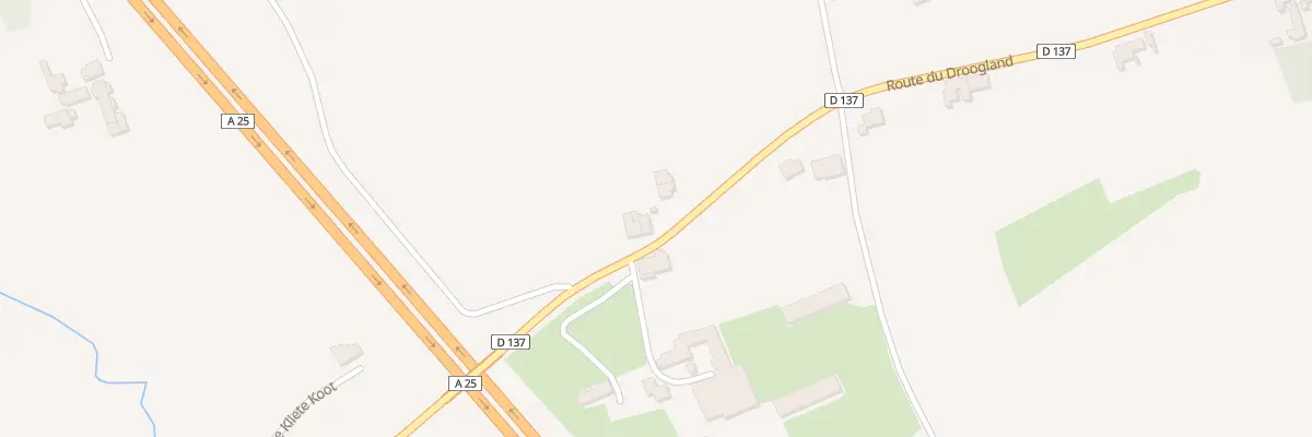Plan du 1157 Rte de Watou à Winnezeele
