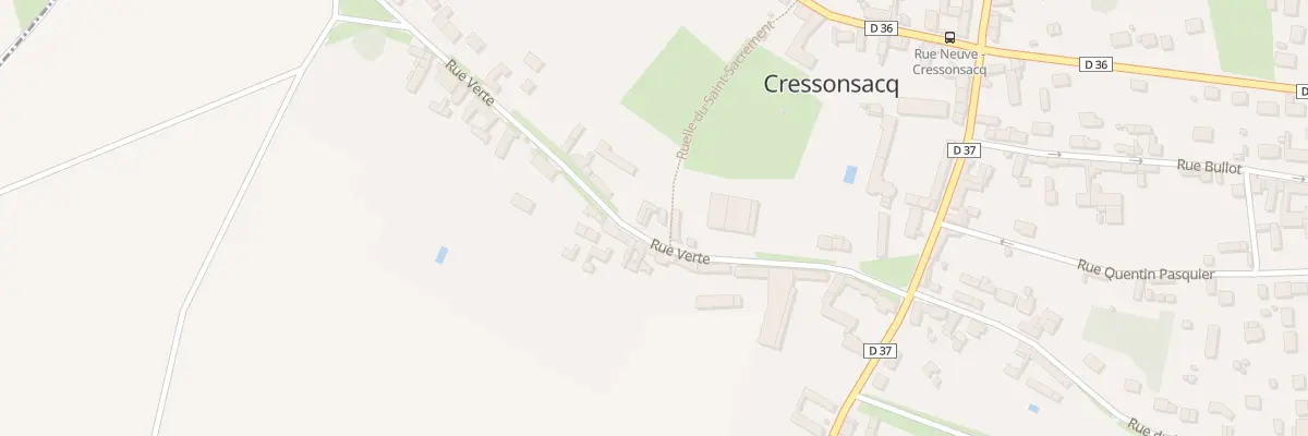 Plan du 8 Rue Verte à Cressonsacq