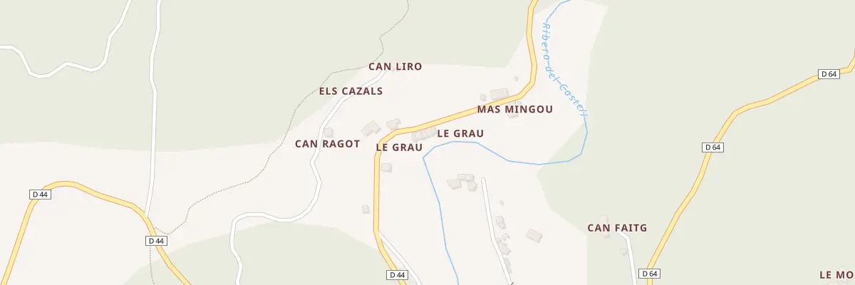 Plan du 178 Hameau Dels Cazals à Serralongue