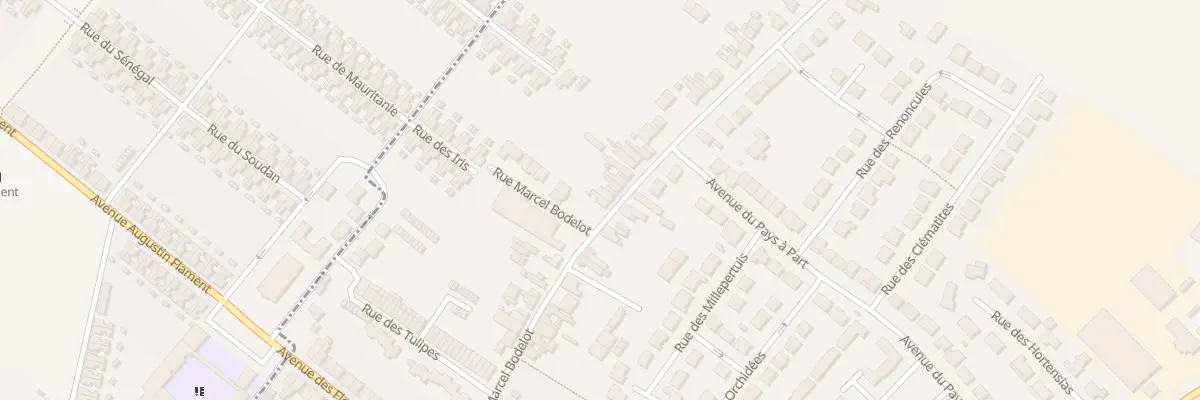 Plan du 23 Rue Marcel Bodelot à Haillicourt