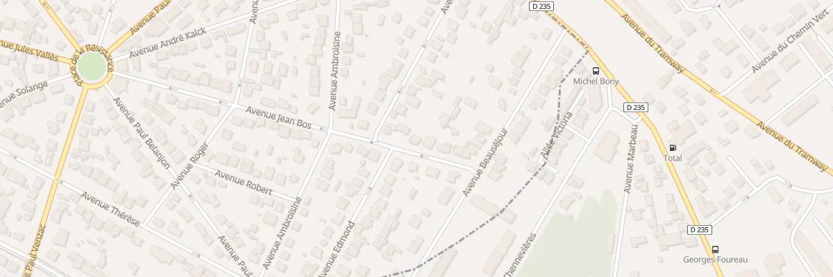 Plan du 31 Av Jean Bos à Champigny-sur-Marne