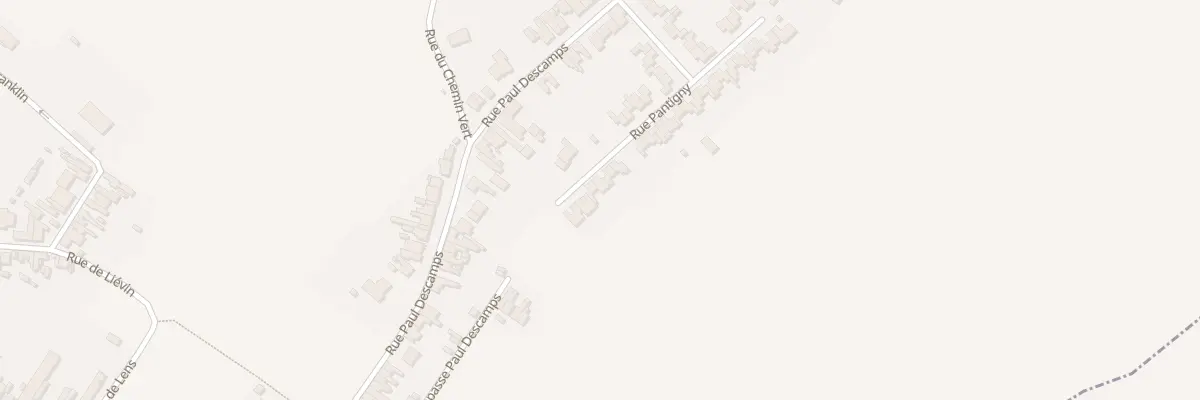 Plan du 30 Rue André Pantigny à Bruay-la-Buissière