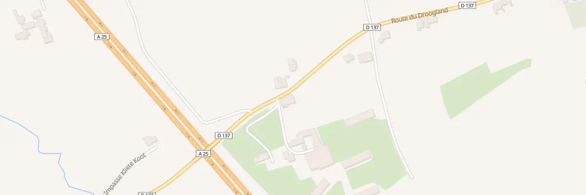 Plan du 1146 Rte du Drogland à Winnezeele