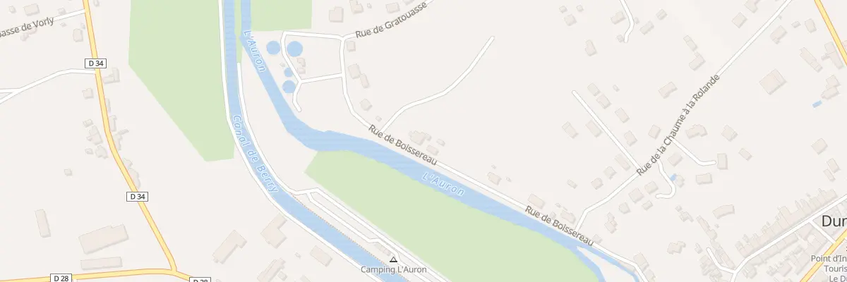 Plan du 34 Rue de Boissereau à Dun-sur-Auron