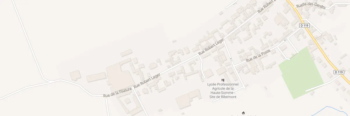 Plan du 44 Rue Robert Léger à Ribemont-sur-Ancre