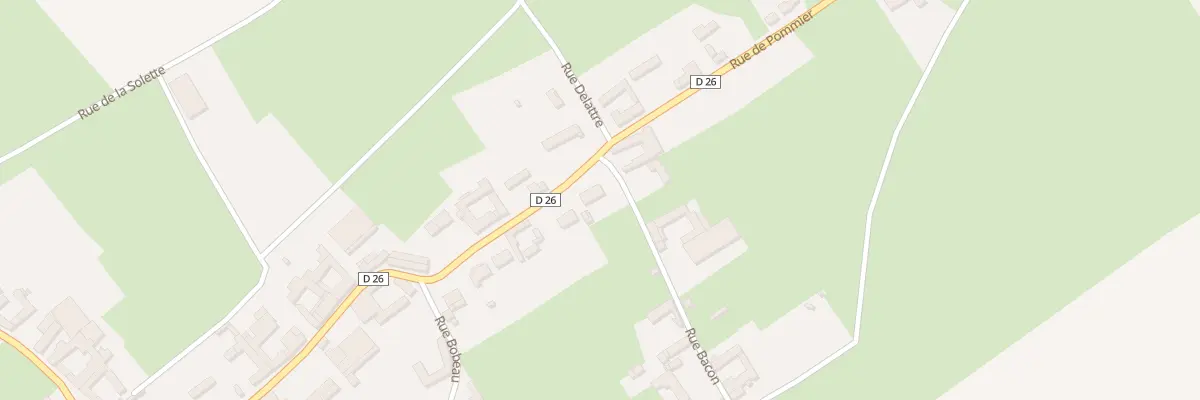 Plan du 24 Rue de Pommier à Saint-Amand