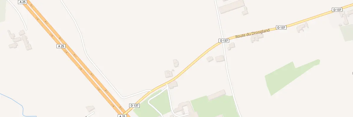 Plan du 1195 Rte du Drogland à Winnezeele