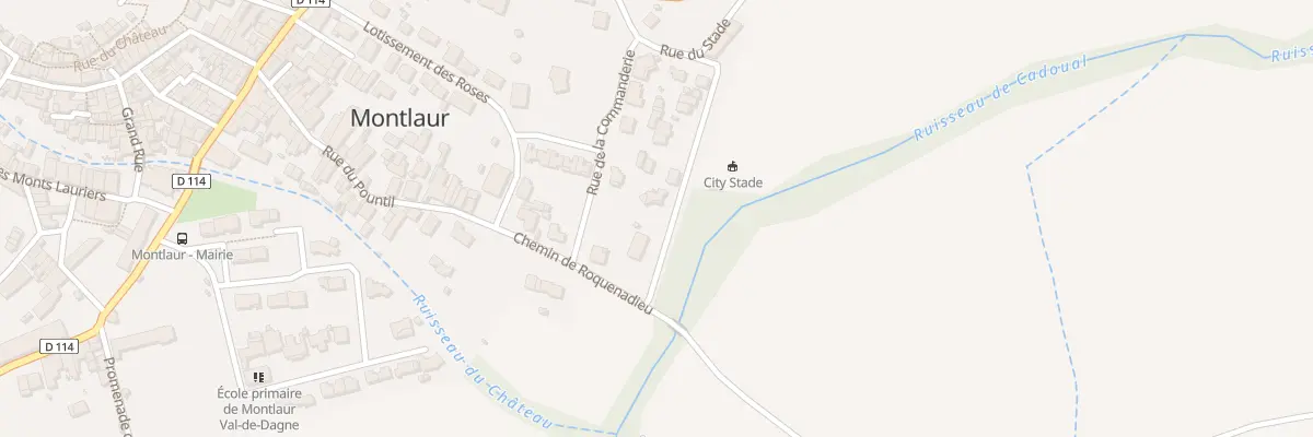 Plan du 12 Rue du Stade à Val-de-Dagne