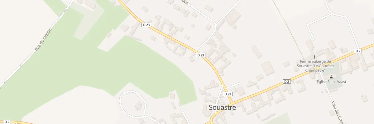 Plan du 6B Rue de Saint Amand à Souastre
