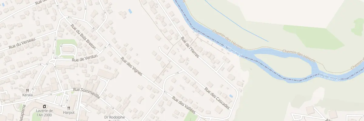 Plan du 16 Rue des Cascades à Combs-la-Ville