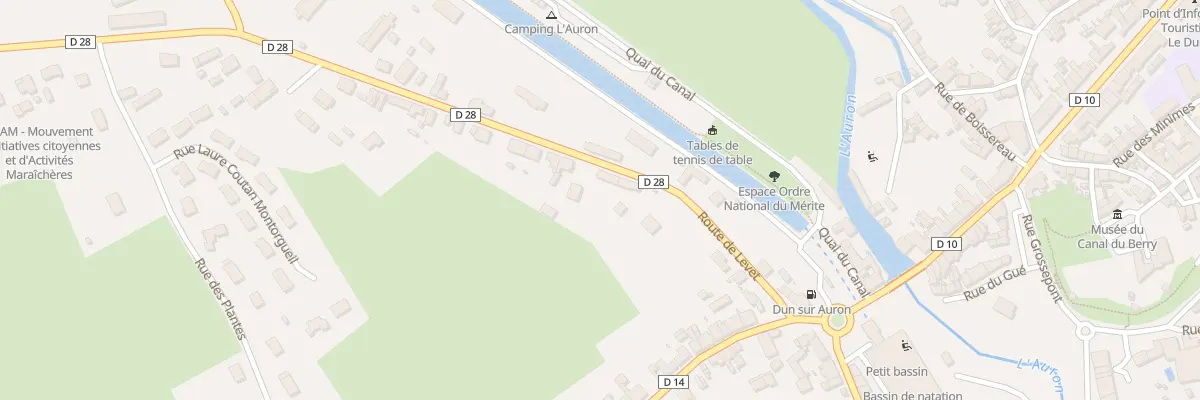 Plan du 9 Rue J-M Heurtault de Lammervil à Dun-sur-Auron