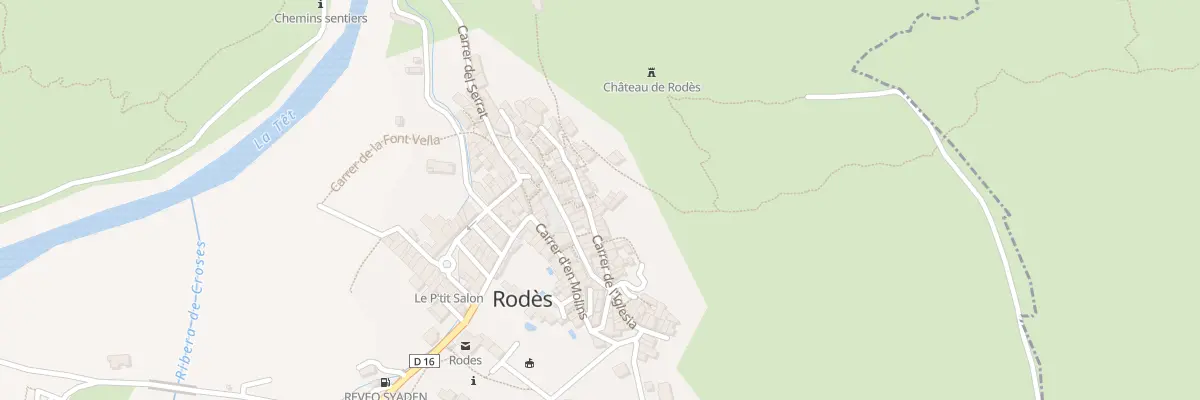 Plan du 4 Cae de la Figuera à Rodès