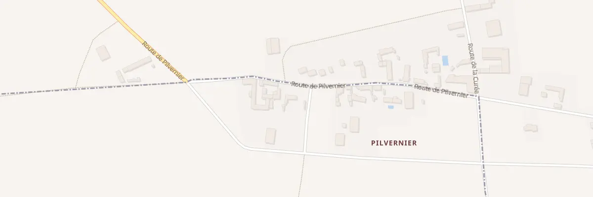 Plan du 23 Ham de Pilvernier à Gironville