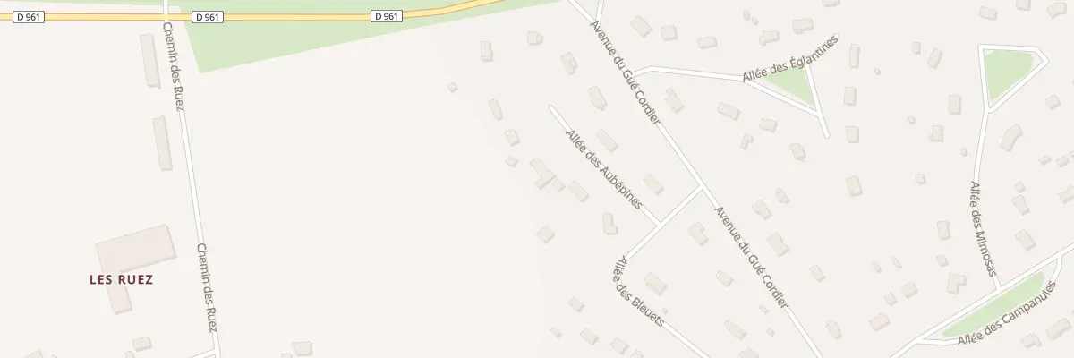 Plan du 9 All des Aubépines à Noyers