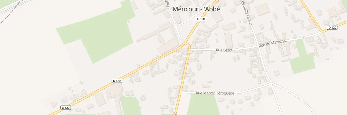 Plan du 3 Rue de Corbie à Méricourt-l’Abbé
