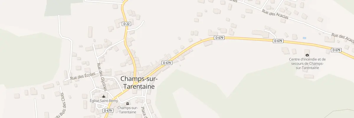 Plan du 10B Rte de Sarran à Champs-sur-Tarentaine-Marchal