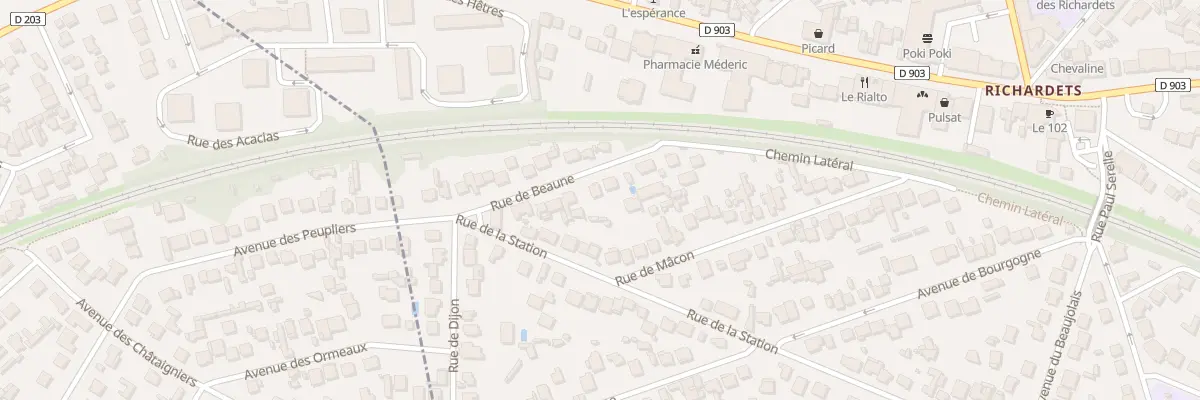 Plan du 12B Rue de Beaune à Noisy-le-Grand