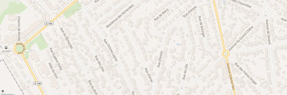 Plan du 10 Rue d’Arras à Noisy-le-Grand