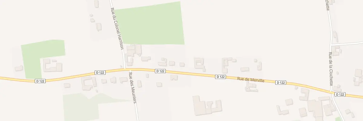 Plan du 2197 Rue de Merville à Haverskerque