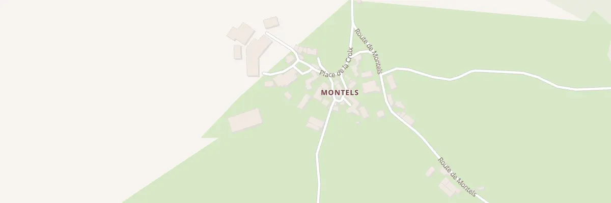 Plan du 5438 Montels à La Selve
