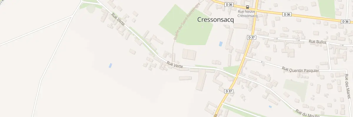 Plan du 6 Rue Verte à Cressonsacq