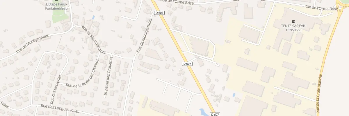 Plan du 121 Av de Fontainebleau à Pringy