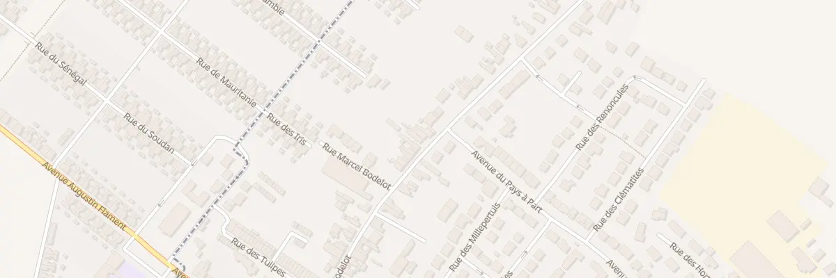Plan du 33 Rue Marcel Bodelot à Haillicourt