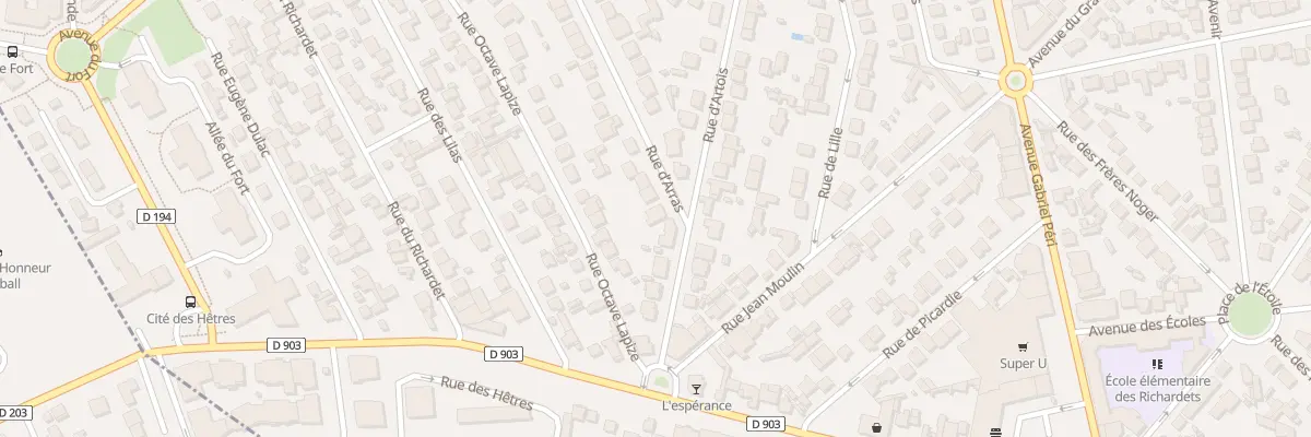 Plan du 1 Rue d’Arras à Noisy-le-Grand