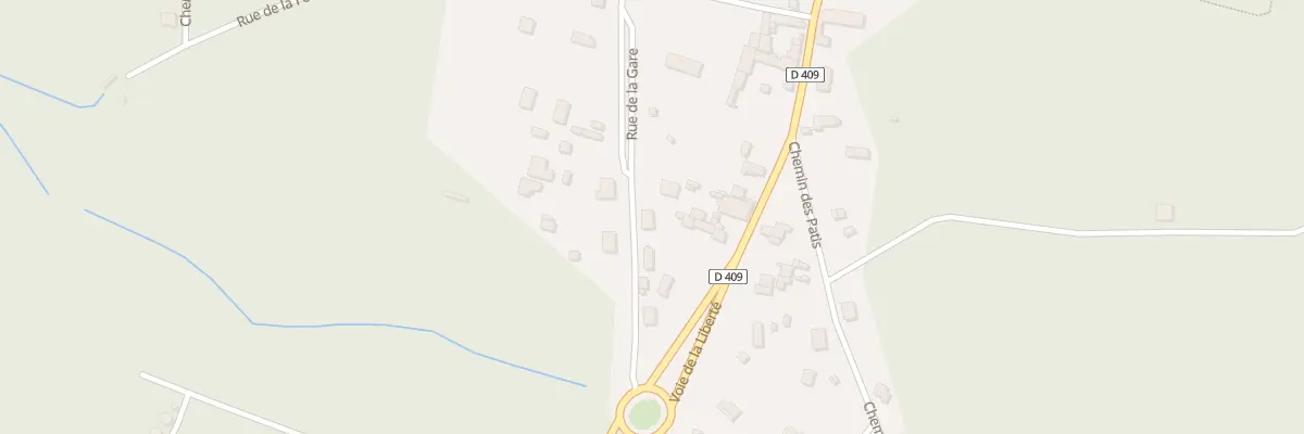Plan du 110 Rue de la Gare à Arbonne-la-Forêt