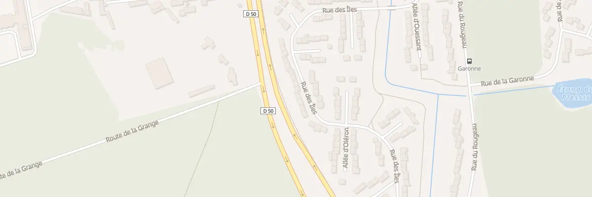 Plan du 23 Rue des Iles à Savigny-le-Temple