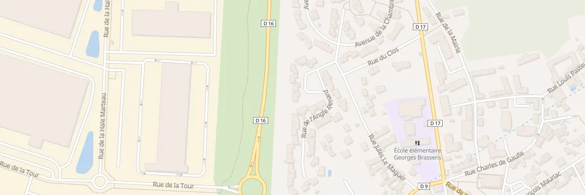 Plan du 11 Rue des Vignolles à Vémars