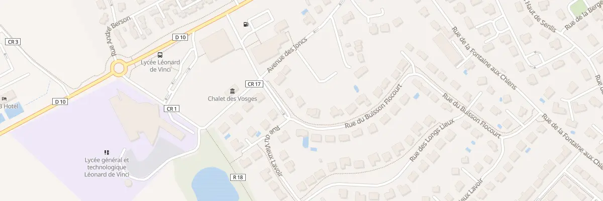 Plan du 3 Rue du Buisson Flocourt à Saint-Witz
