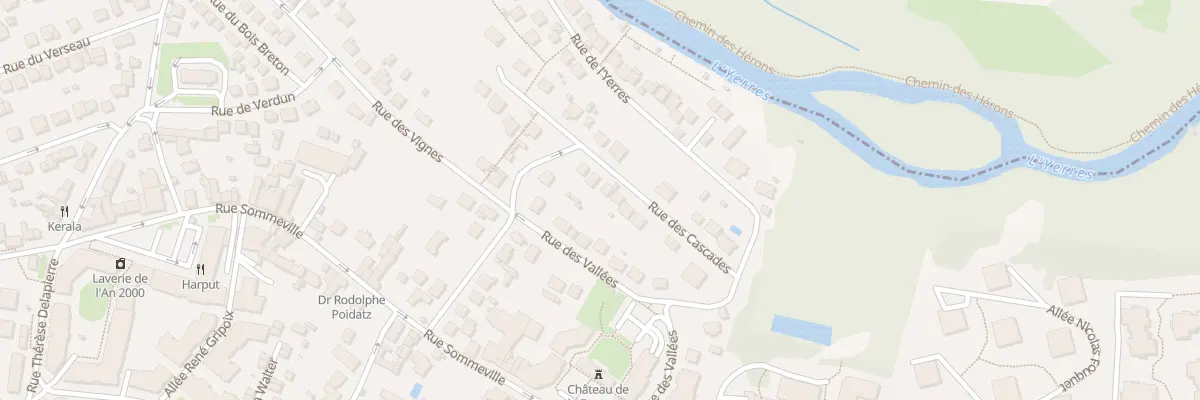 Plan du 13 Rue des Cascades à Combs-la-Ville