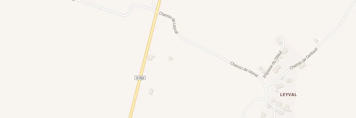 Plan du 5060A Le Bost à Trémouille-Saint-Loup