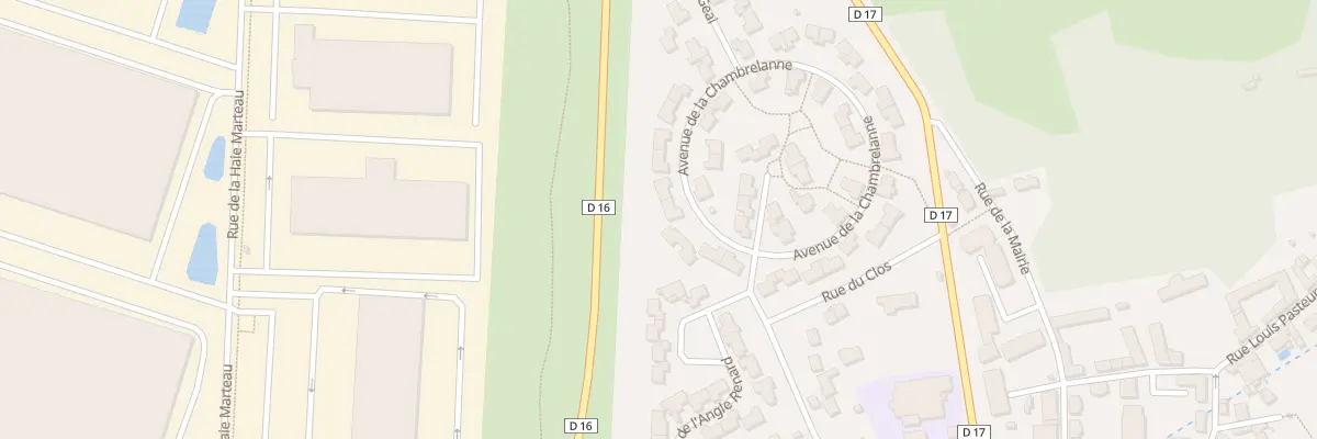 Plan du 45 Av de la Chambrelanne à Vémars