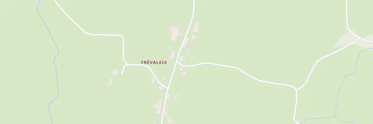 Plan du 3 Frévaleix à Charron
