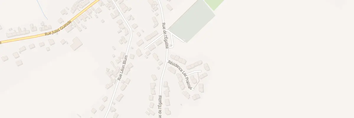 Plan du 273 Rue de l’Egalite à Labeuvrière